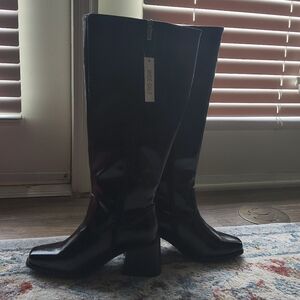 Patent Leather Boots